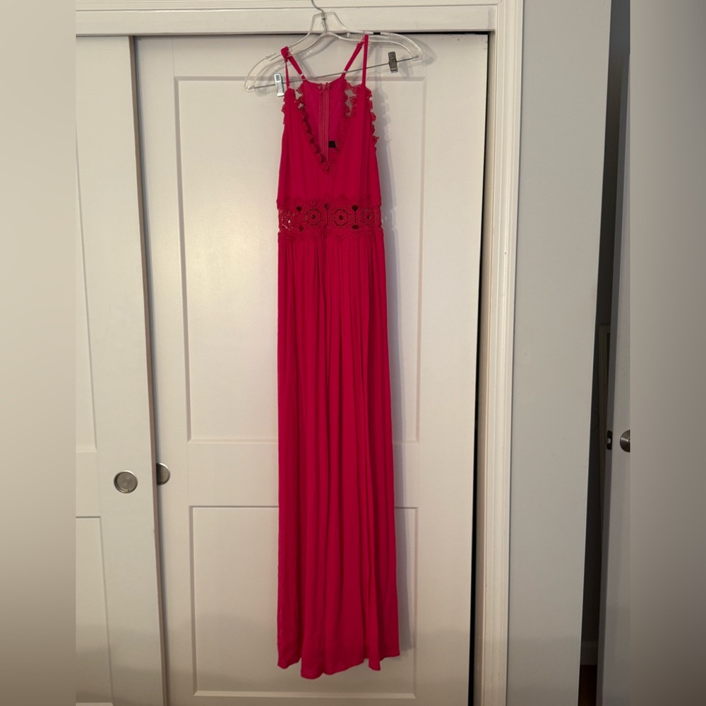NWT: Beautiful Magenta Maxi Dress by Lulus